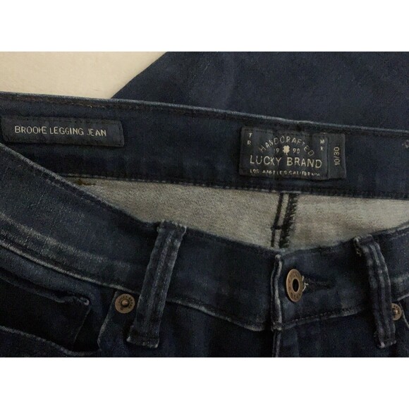 Lucky Brand Brooke Legging Jean Women's 10/30 Ankle Mid Rise - Picture 4 of 7